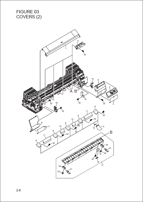 CANON iPF9100 iPF9000S iPF9000 Parts Catalog-3